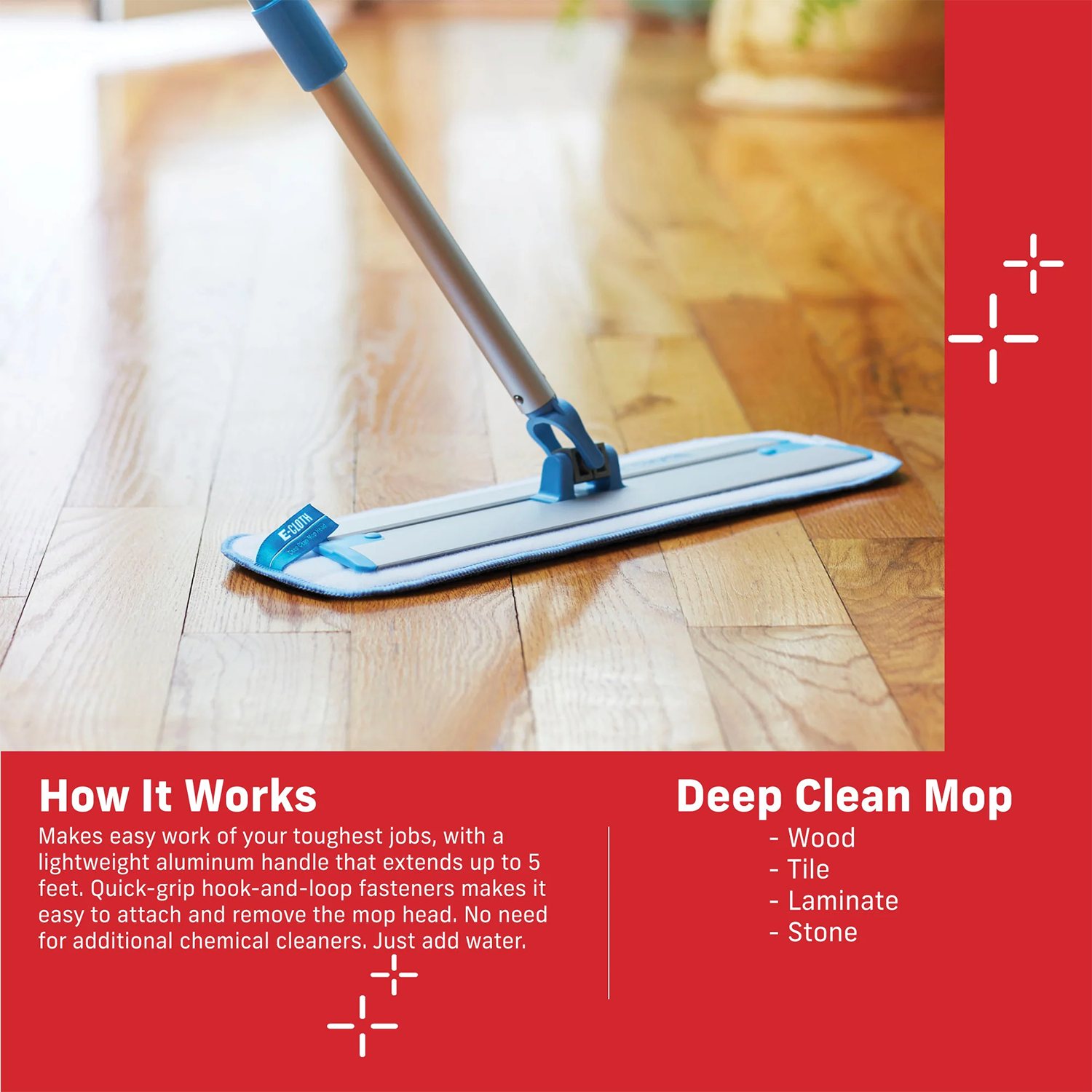 Deep Clean Grease-Removing Eco Mop